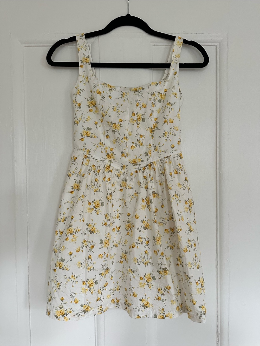 Altar'd State Teen White Mini Floral Dress